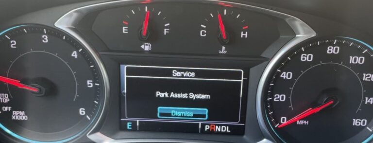 2018 Chevy Equinox Service Brake Assist Message