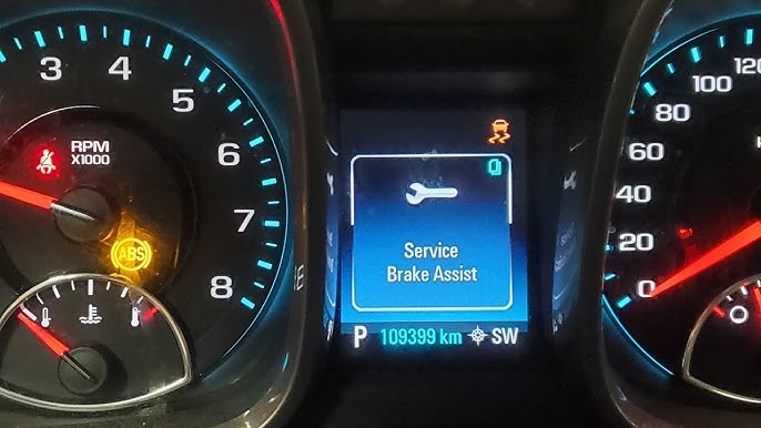 2017 Chevy Cruze Service Brake Assist