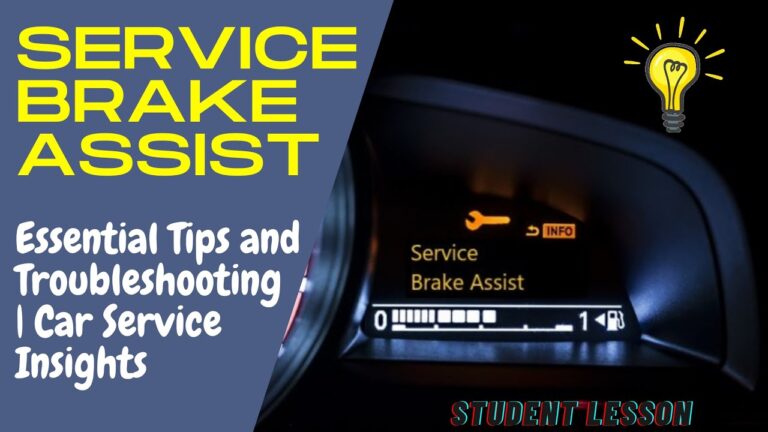 GMC Terrain Service Brake Assist Message