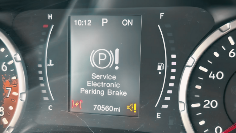 Jeep Compass Won't Start Service Electronic Parking Brake